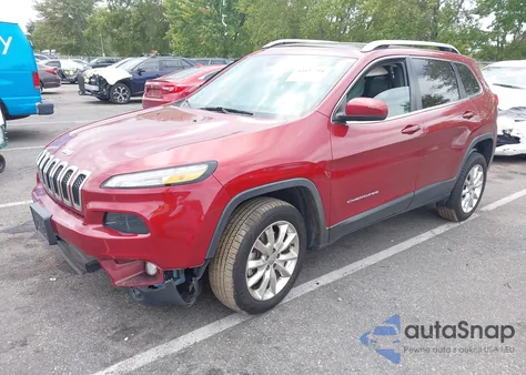 2016 Jeep Cherokee Limited from USA, damaged, VIN 1C4PJMDS9GW279258